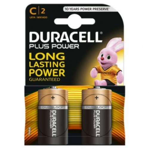 Duracell C 2 pack