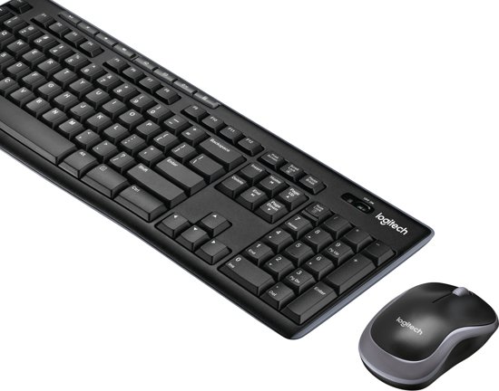 Logitech MK270 - Toetsenbord en - Qwerty - IT-Shop Rijnsburg