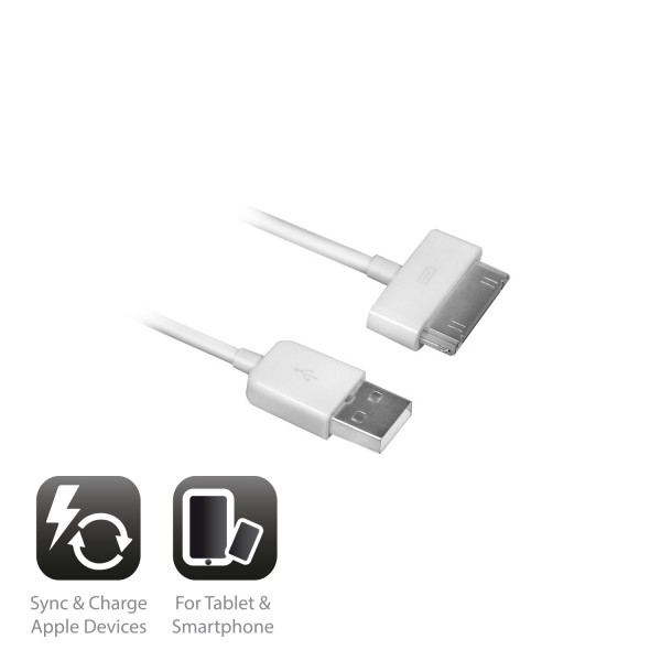 Ewent 30-pins Apple Cable