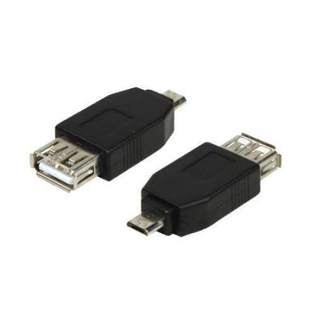 LogiLink Micro B to USB female USB adapter