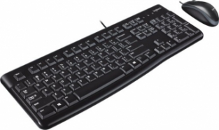 Logitech MK120 - Toetsenbord en Muis - Qwerty