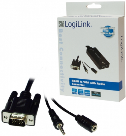 LogiLink HDMI to VGA with audio