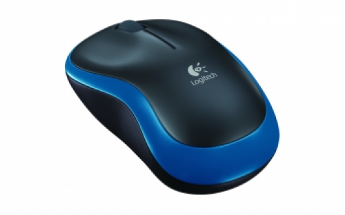 Logitech M185 muis Blauw