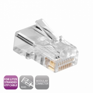 Modulaire RJ-45 connector